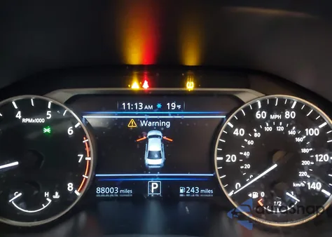 2020 Nissan Altima Sr Fwd z USA, uszkodzony, nr VIN 1N4BL4CV5LC175514